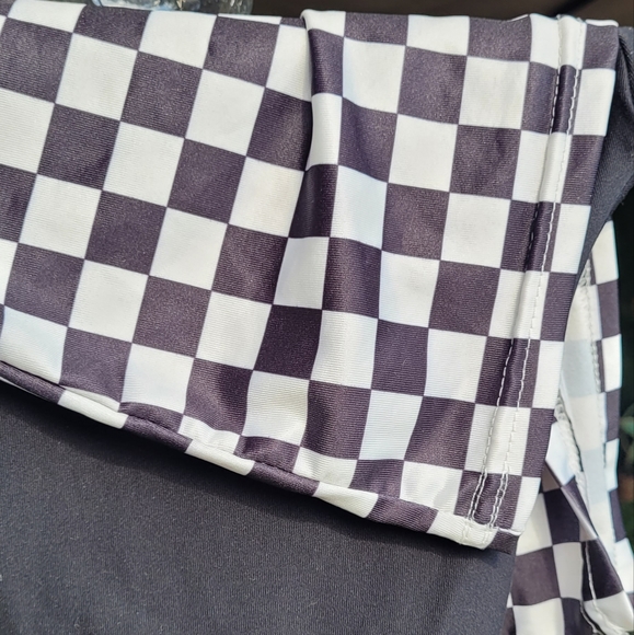 Checkered Tube Top - Picture 6 of 9